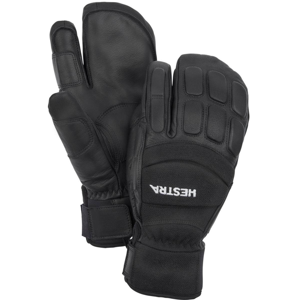 Navy Tan 3-Finger Glove C9473