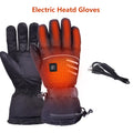 Black Rechargeable Electric Heated Gloves F657