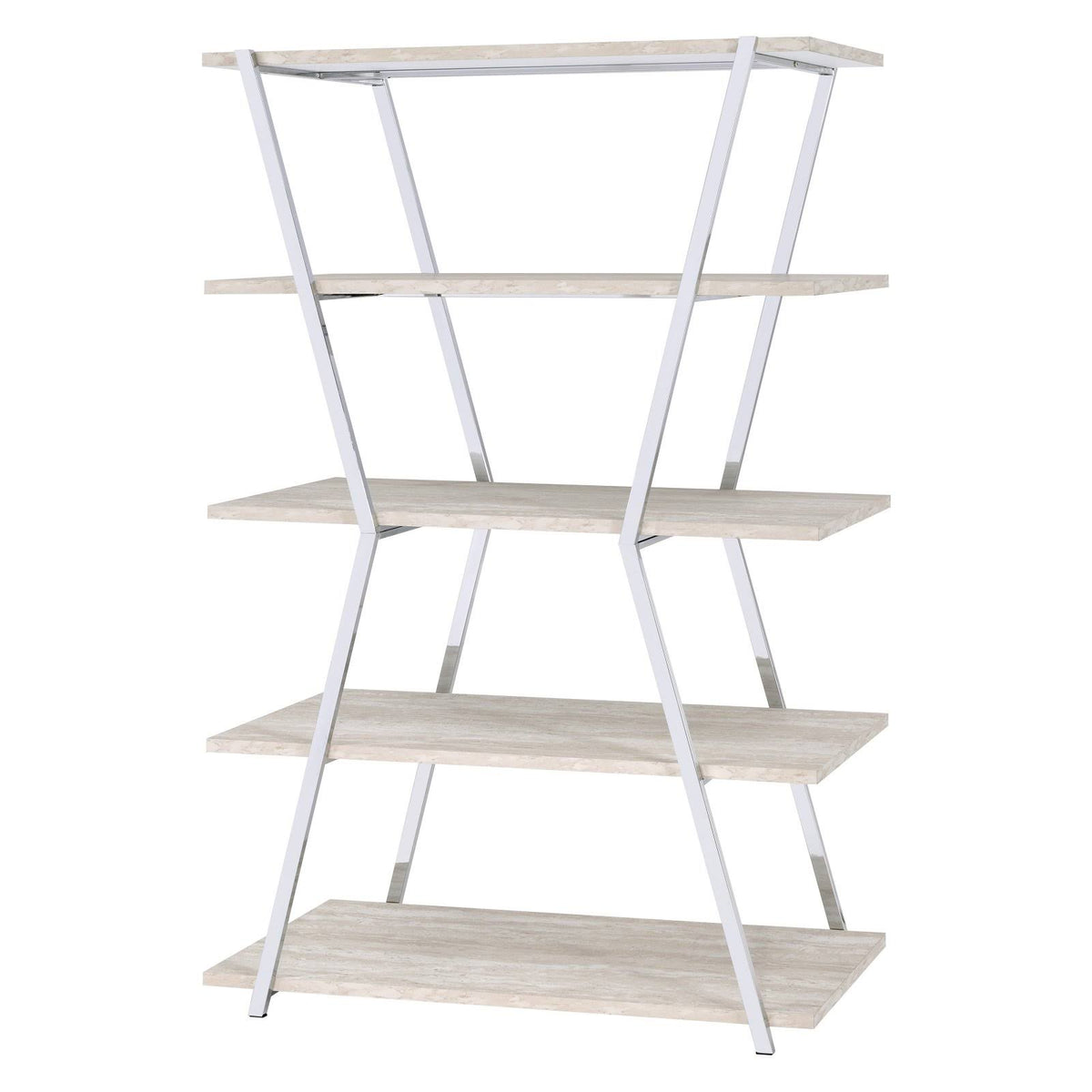 Gray 4 Shelf Bookcase A994214