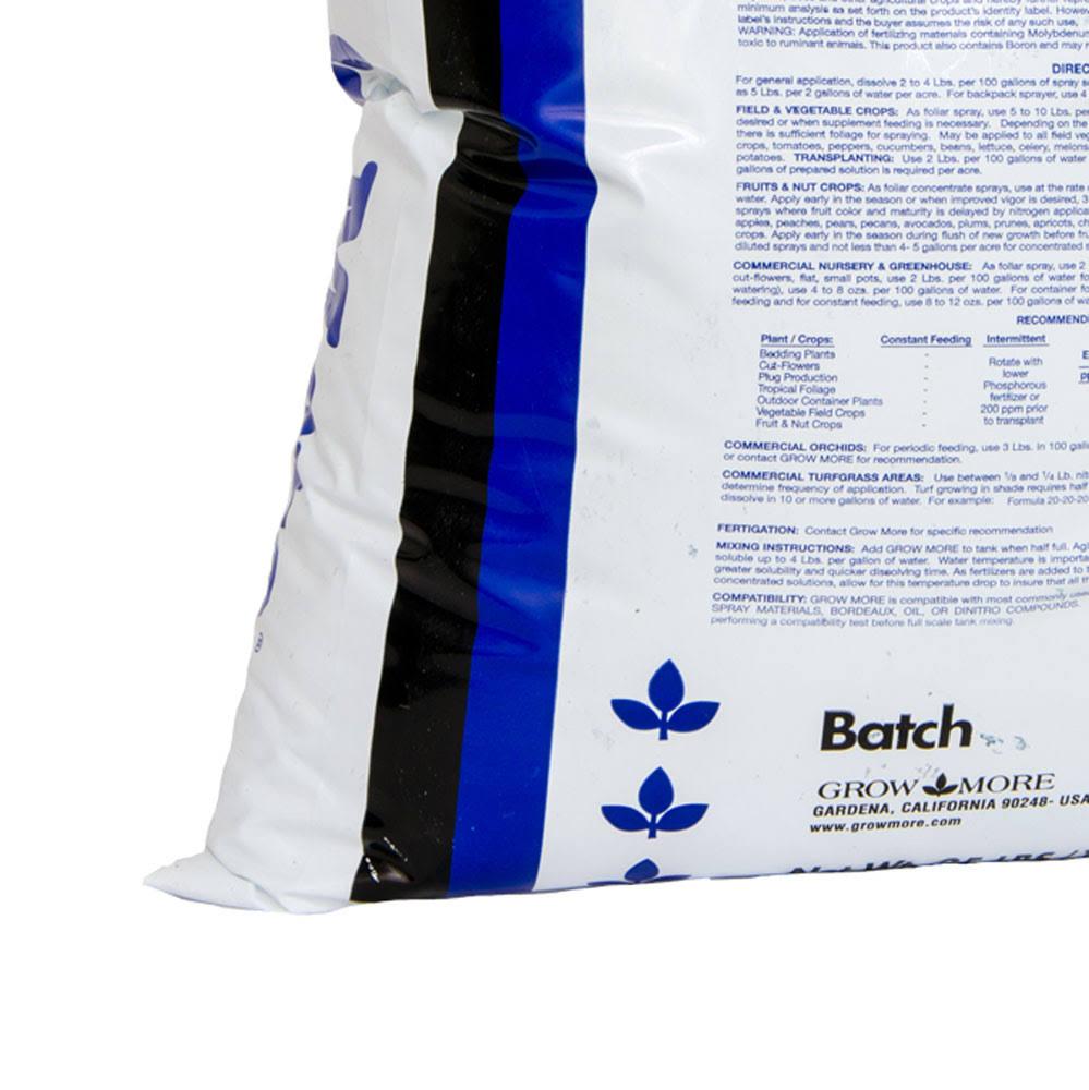 25 lbs Water Soluble 10-52-10 Y7249