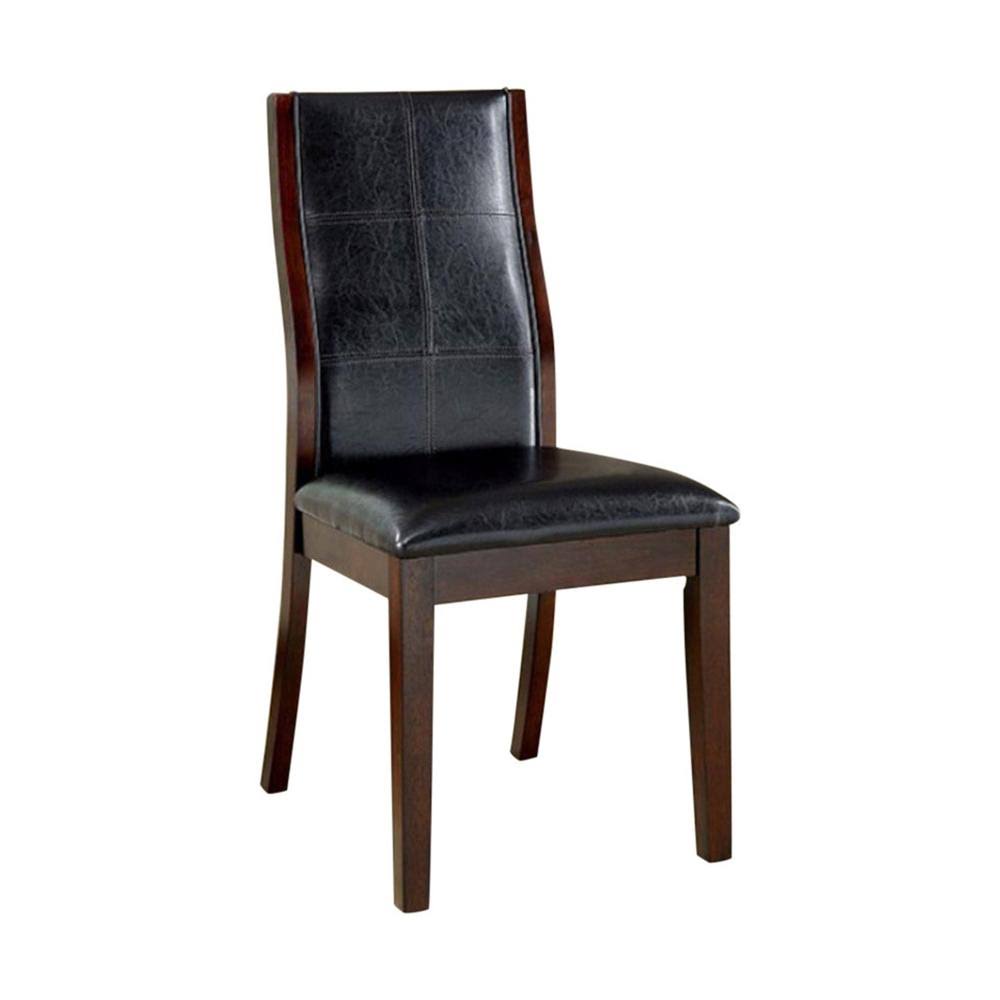 Set of 2 Dark Oak Side Chair W2948