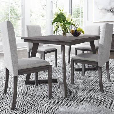 5-Piece Dining Set, Gray Y5556