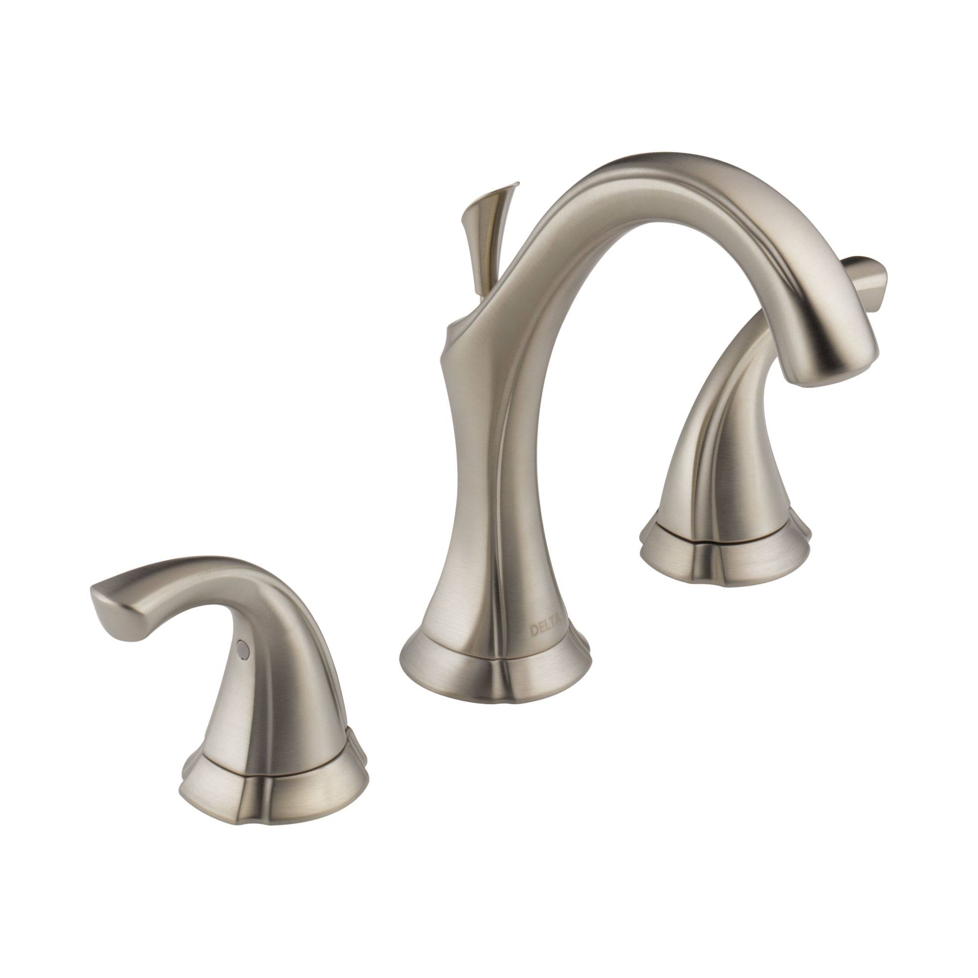 Two Handle Widespread Bathroom Faucet Stainless M68013
