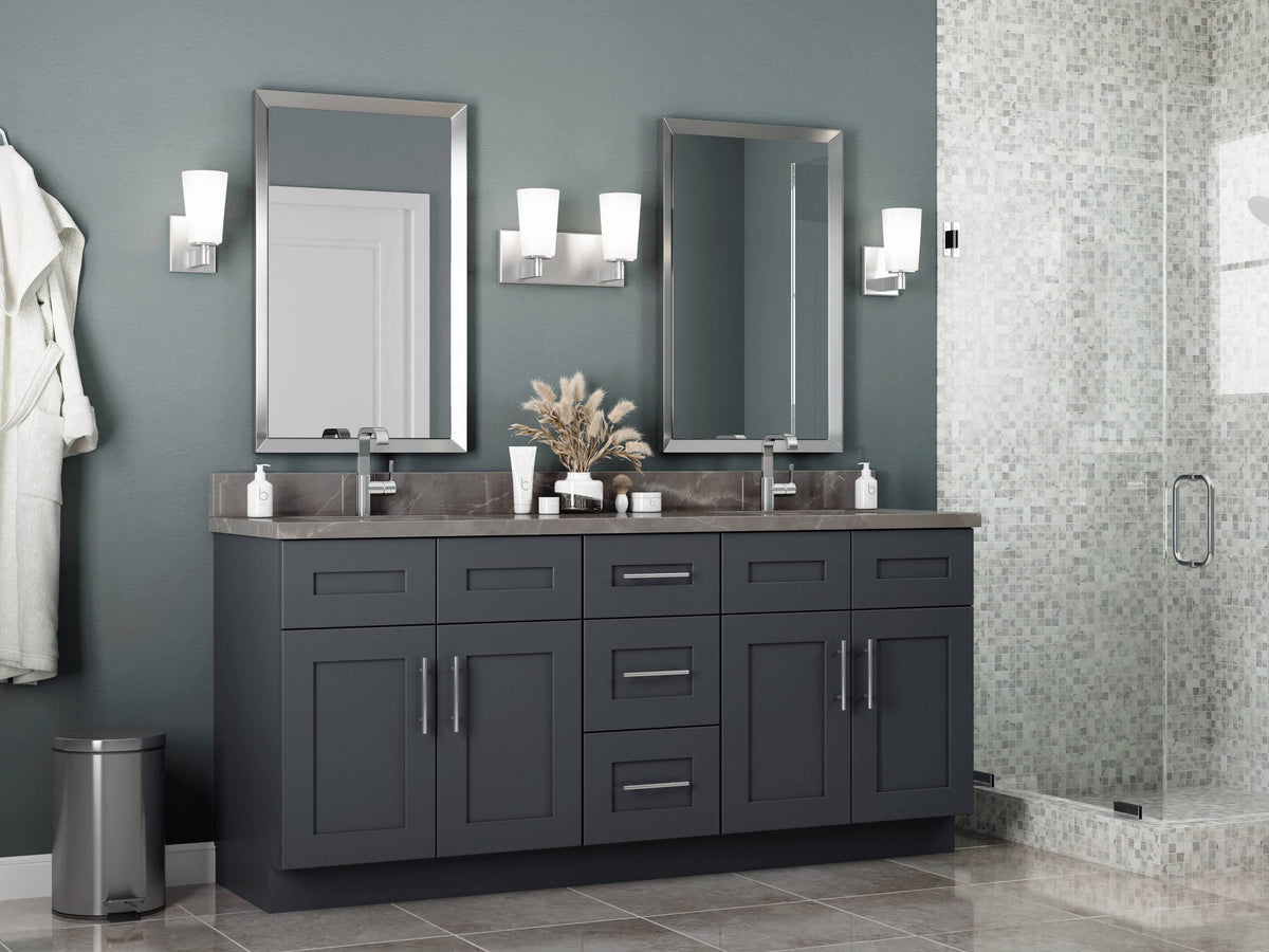 Onyx Painted Pine Door Base Cabinet Y801217