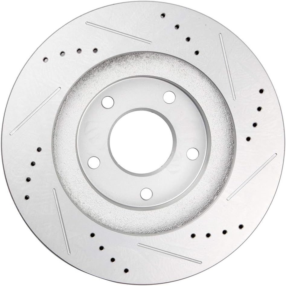 Drilled Slotted Brake Rotor O2290