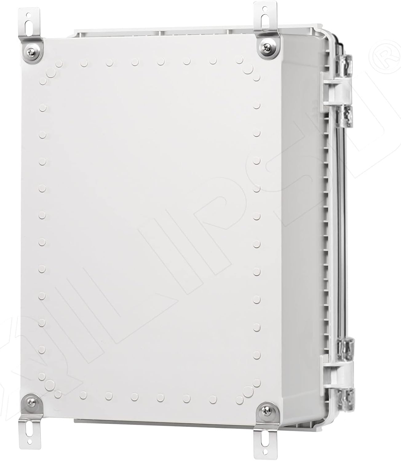 Grey ABS Plastic IP67 Waterproof Junction Box with Mounting Plate K5556
