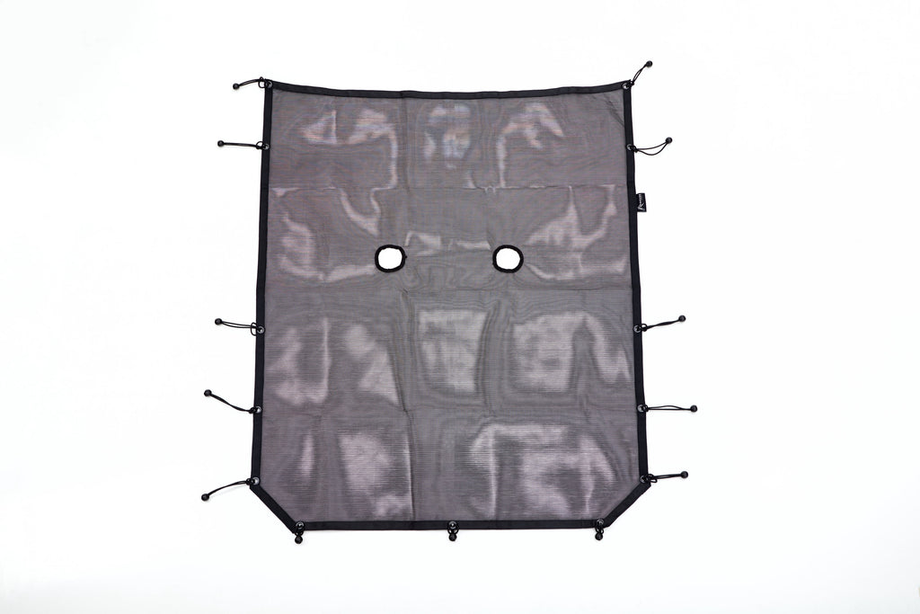 Black Mesh Shade Full Length Top for Jeep Wrangler JK Unlimited 4-Door N189