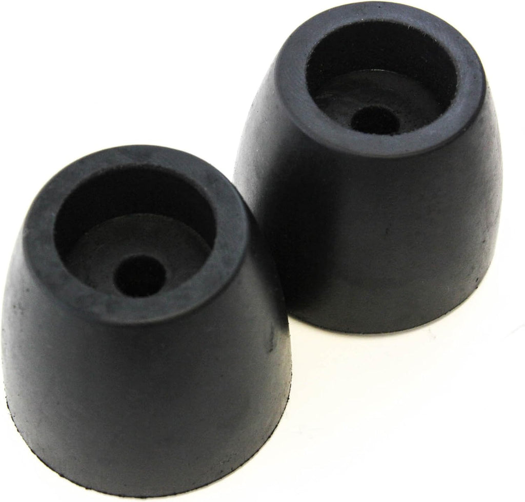 10 Rubber Bumpers Trailer Compatible with Ramp Door Truck 2 Inches Thick Cone Replacement Cargo Stop Pack of 2 T7273