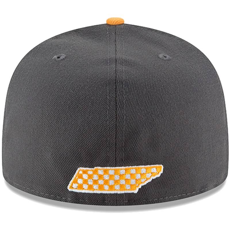 Gray Tennessee Volunteers NCAA Fitted Hat I49116