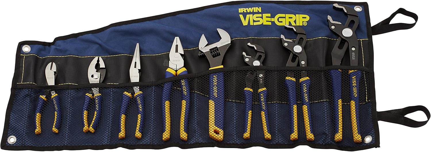 8-Piece GrooveLock Pliers Set R291
