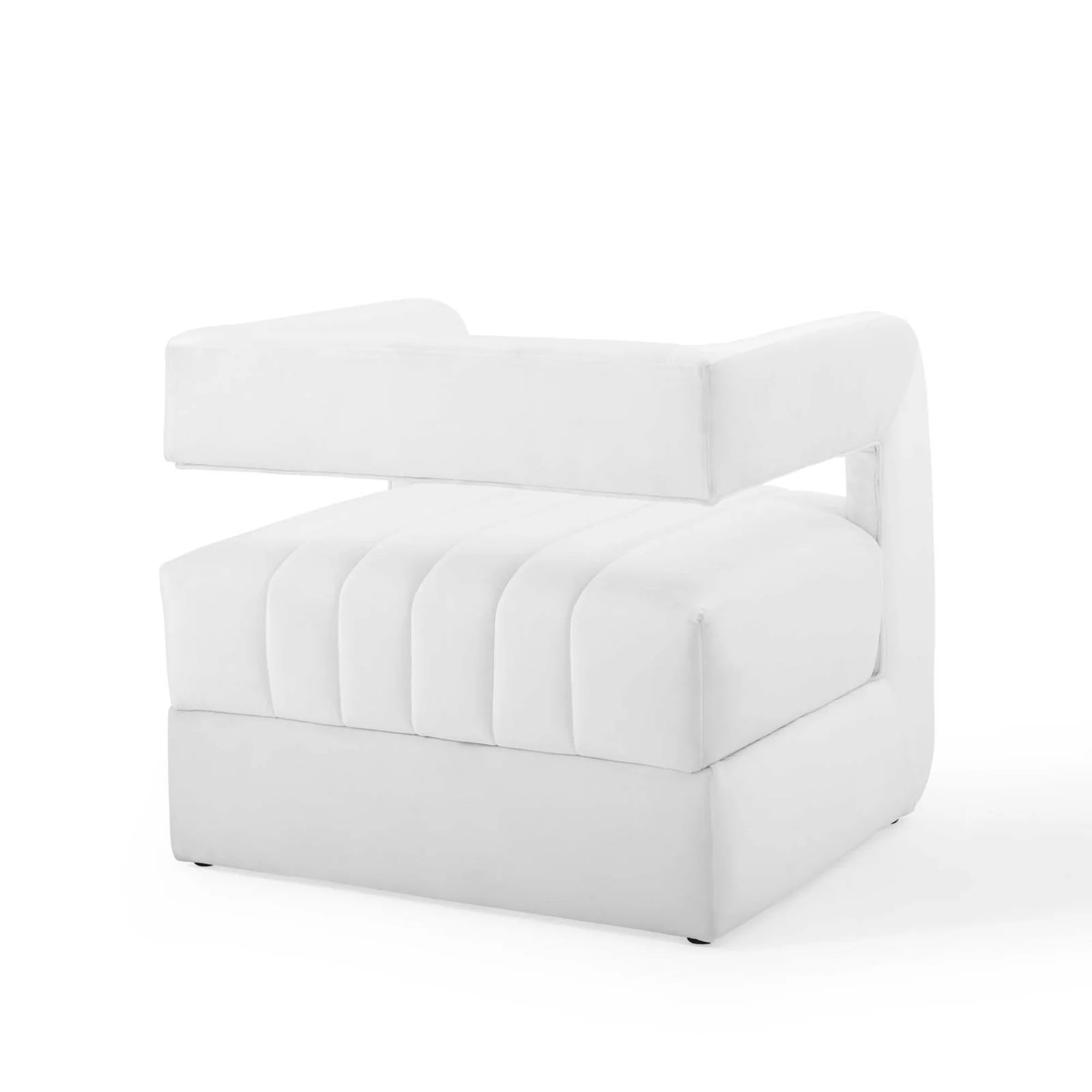 Tufted Performance Velvet Accent Armchair I75911