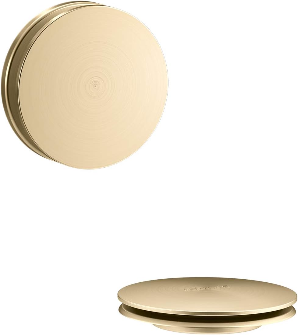 Vibrant Brushed Moderne Brass Bathtub Drain Conversion Kit P513282
