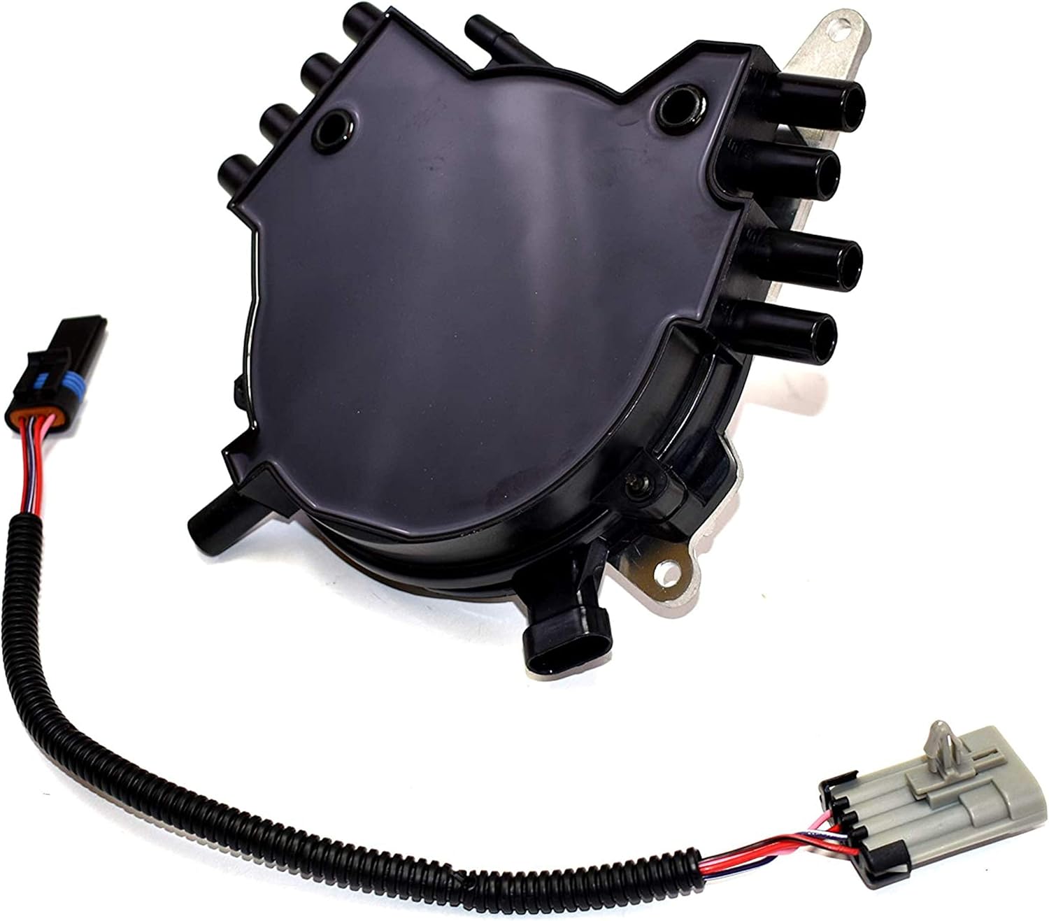 Black Cap Distributor 8 Cylinders Pack of 2 Z715