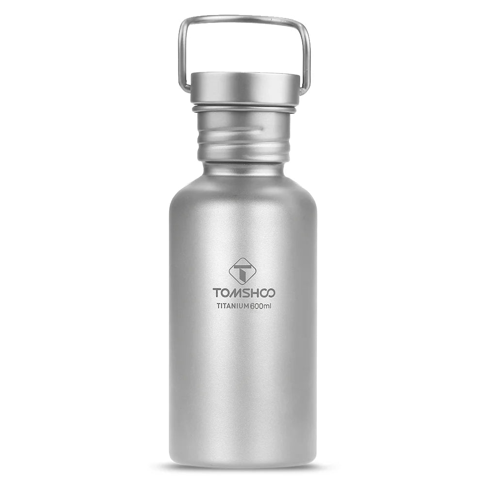 600ml Full Titanium Water Bottle with Silicone Seal F814257