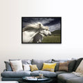 Black Float Frame Canvas Art - 48 x 32 F6254