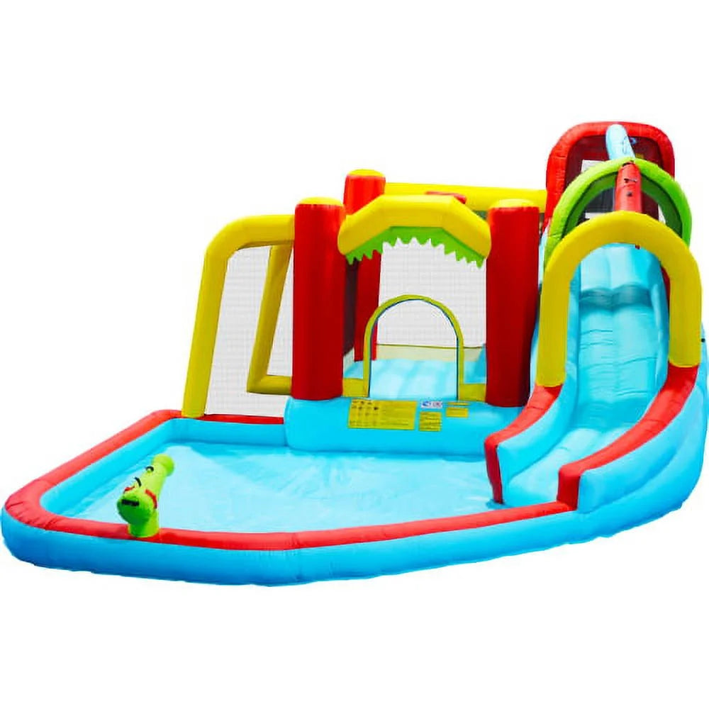 7 in1 Inflatable Water Park Bouncer with Splash Pool P431