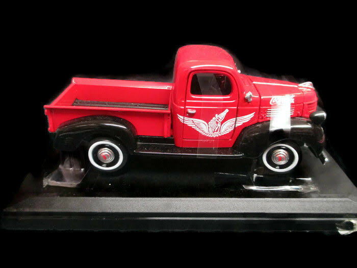 Red Coca Cola Plymouth Pickup Truck (1:24) H787992
