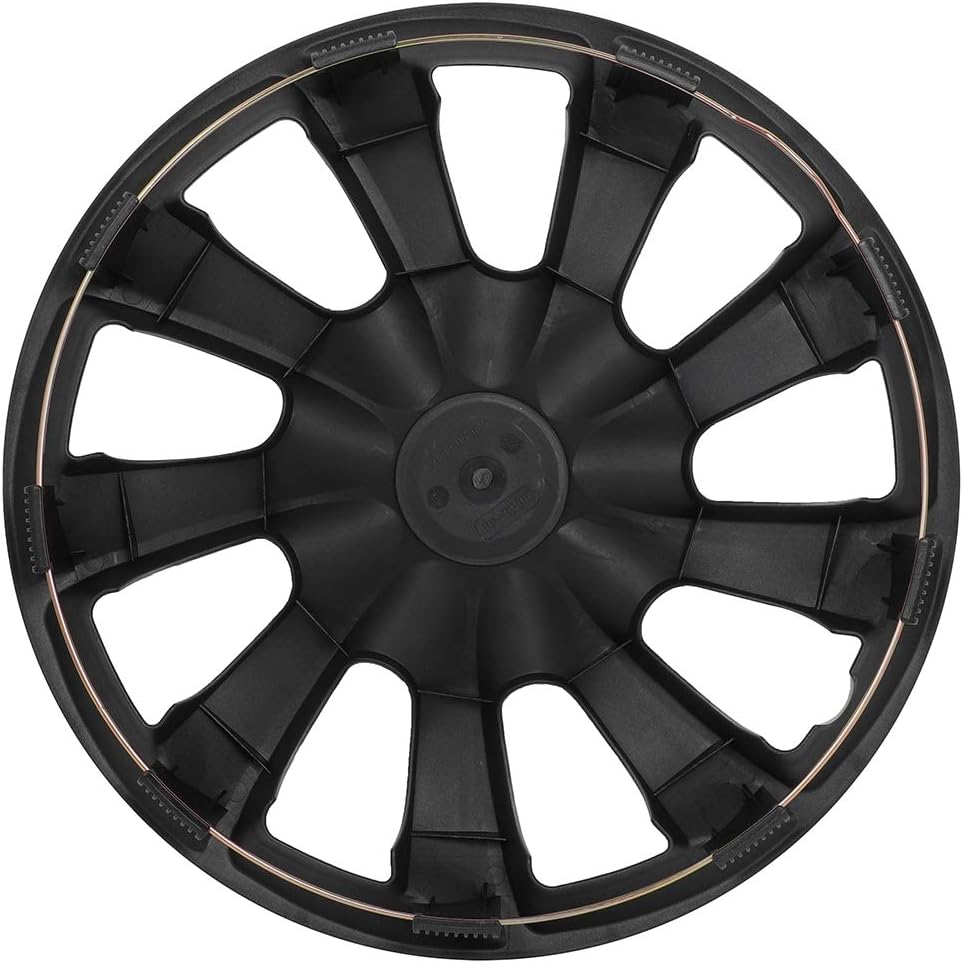 4PC Set 15 inch Silver Hubcap Wheel Cover Snap On Hubcap Pack of 2 K8950