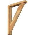 Rough Sawn Bracket with Offset Brace, Western Red Cedar V714900