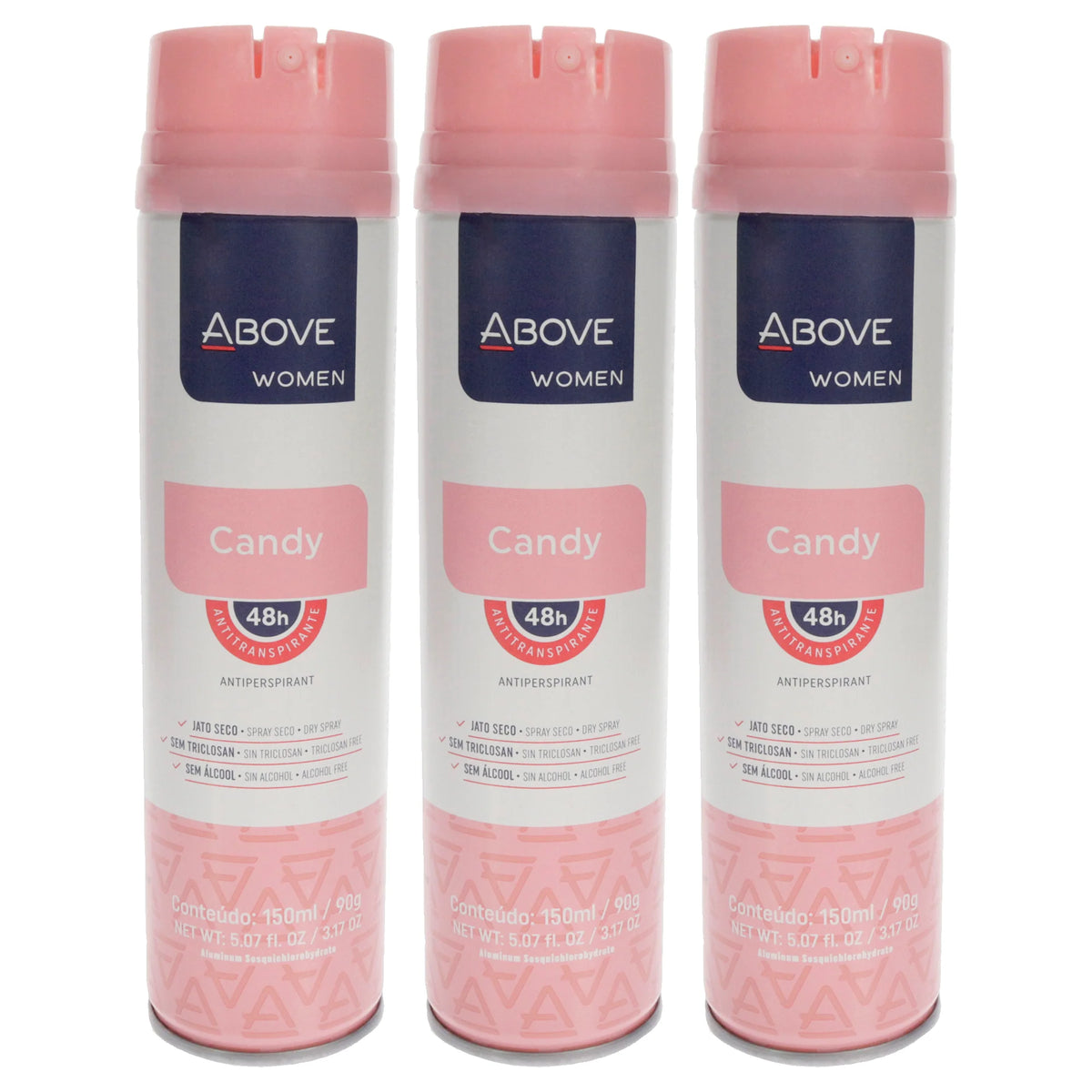 3.17 oz Deodorant Spray Pack of 3 Y571949