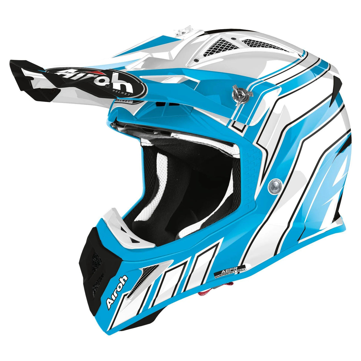 Aviator Ace Art Azure Helmet Size L O44888