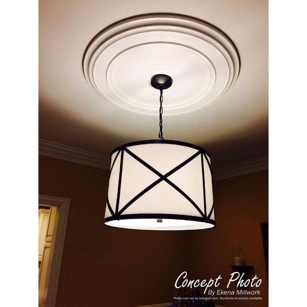 18x22OD x 3 1/2x22ID x 2 1/2x22P Granada Ceiling Medallion B373577