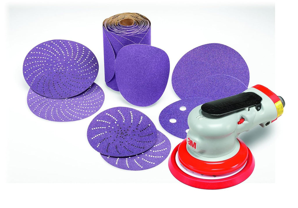 3M II Hookit Clean Sanding Paper Disc 732U 120+ Grit 5" Pack of 2 H1814