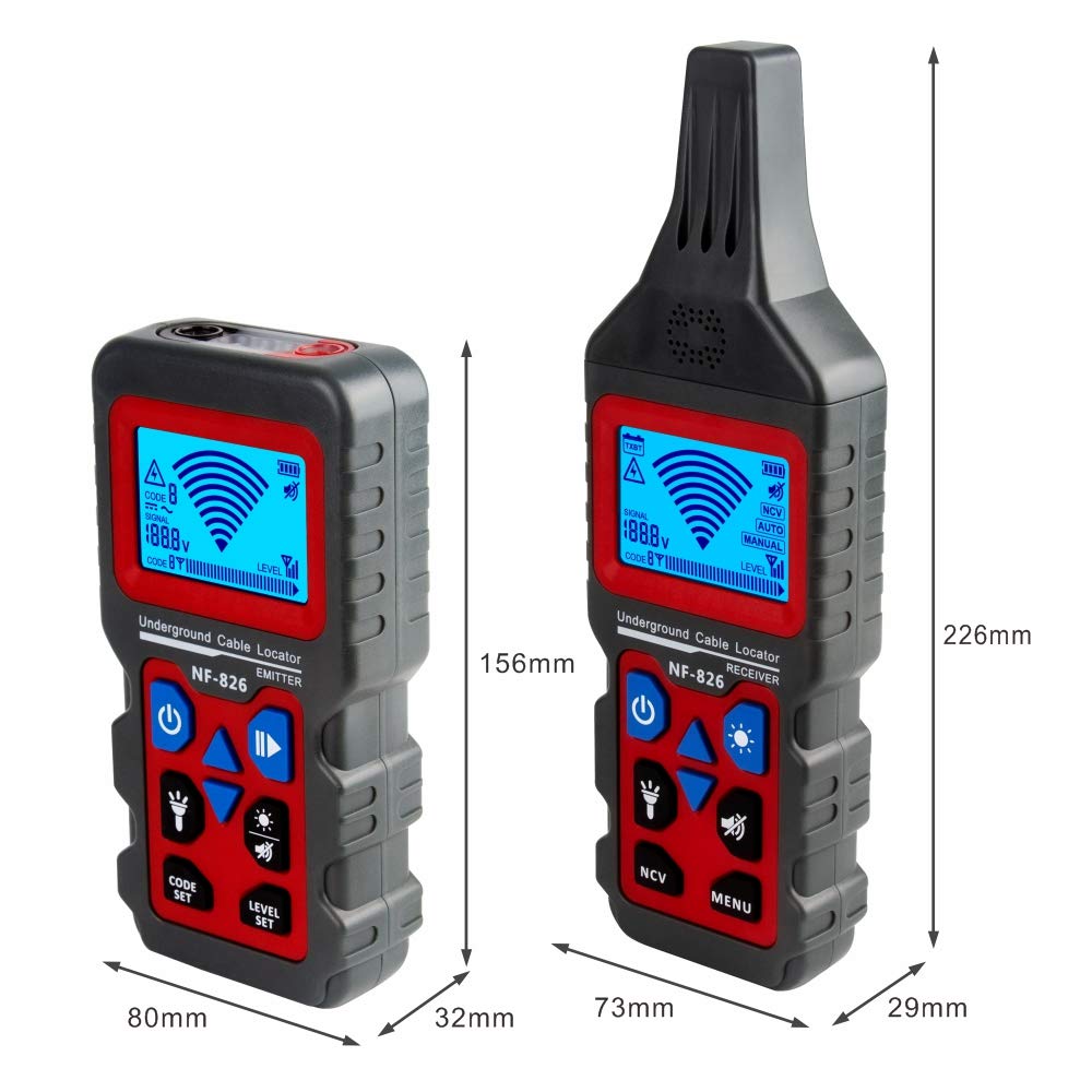 Underground Cable Tester Locator Wire Tracker Detector K79130