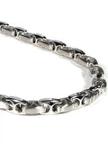 Titanium Stainless Steel Men's Two Tone Link Necklace Chain 20" A4556