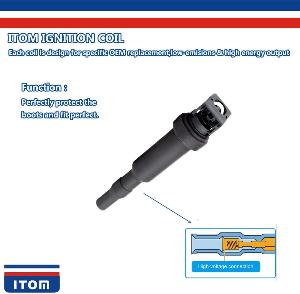 6PC Ignition Coil Pack of 2 F845456