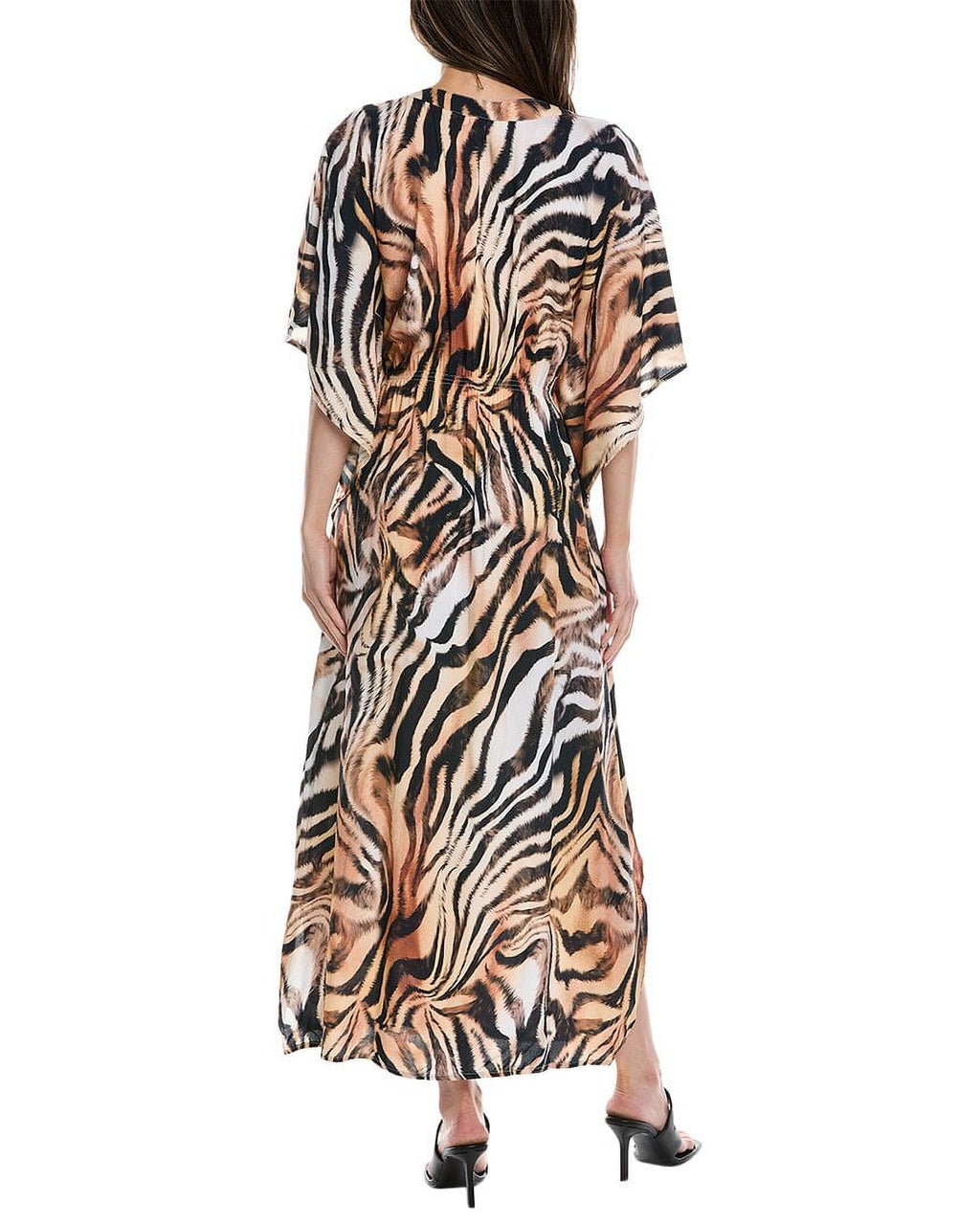 Orange Maxi Dress J590