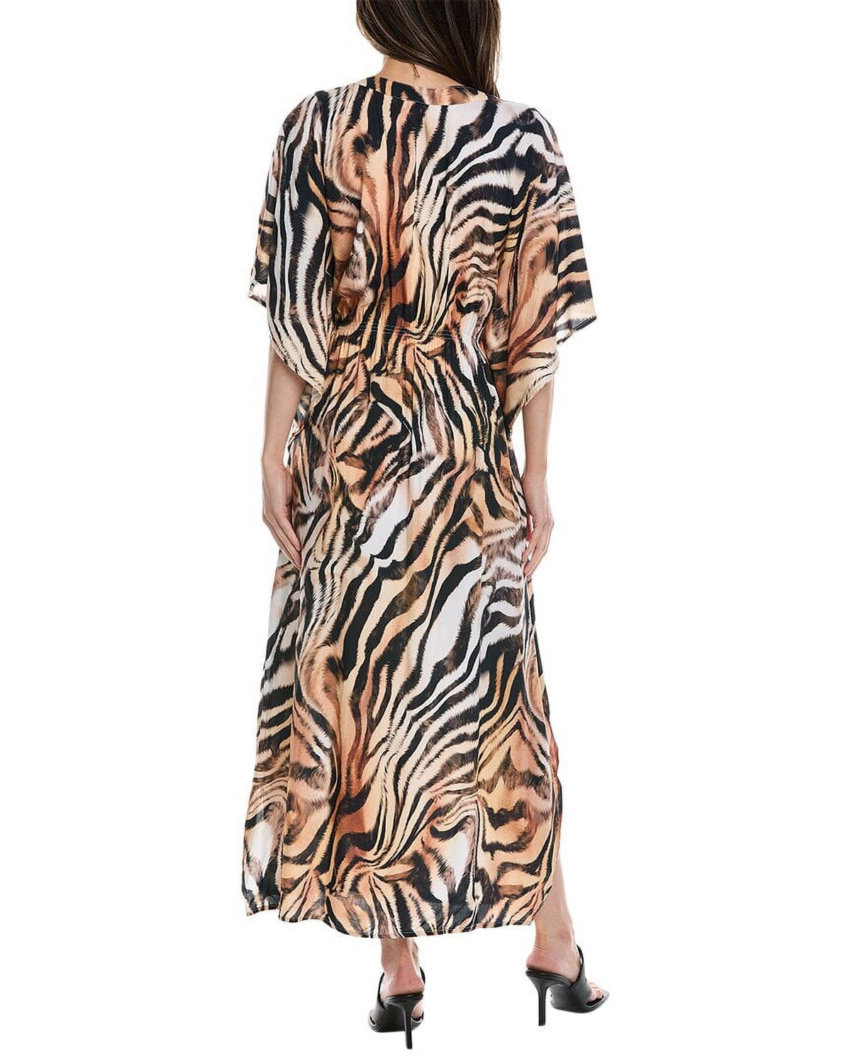 Orange Maxi Dress J590