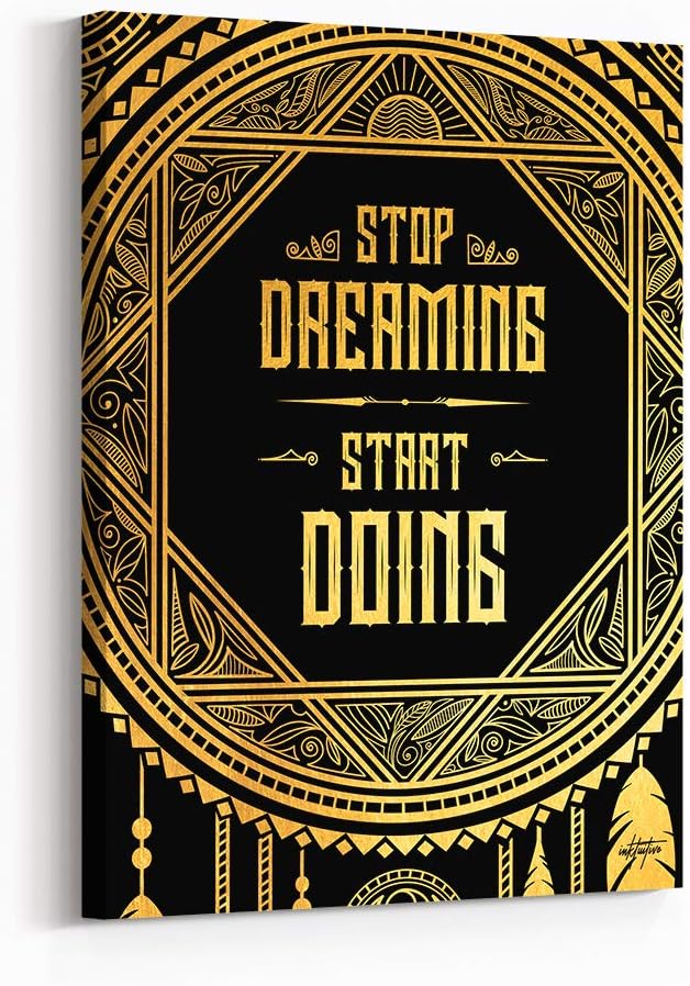 16 x 12 Inches Motivational Canvas Print Y9215