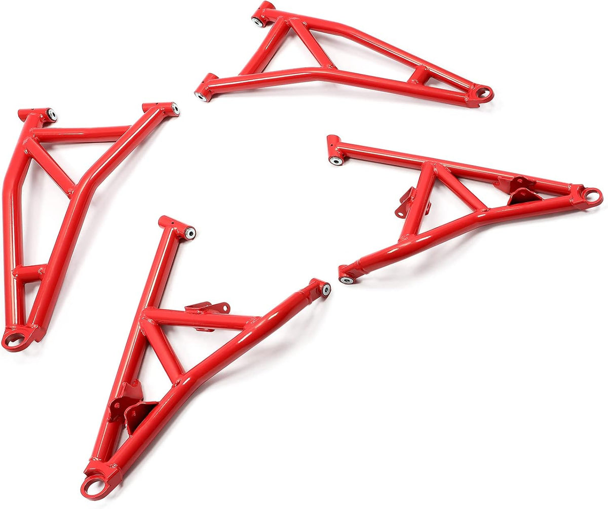 Red Front Upper & Lower A-Arms X3935