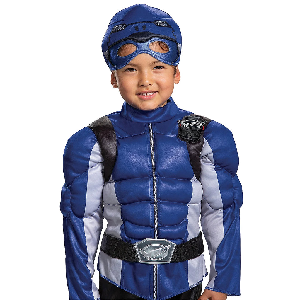 Blue Ranger Muscle Toddler Halloween Costume H305896
