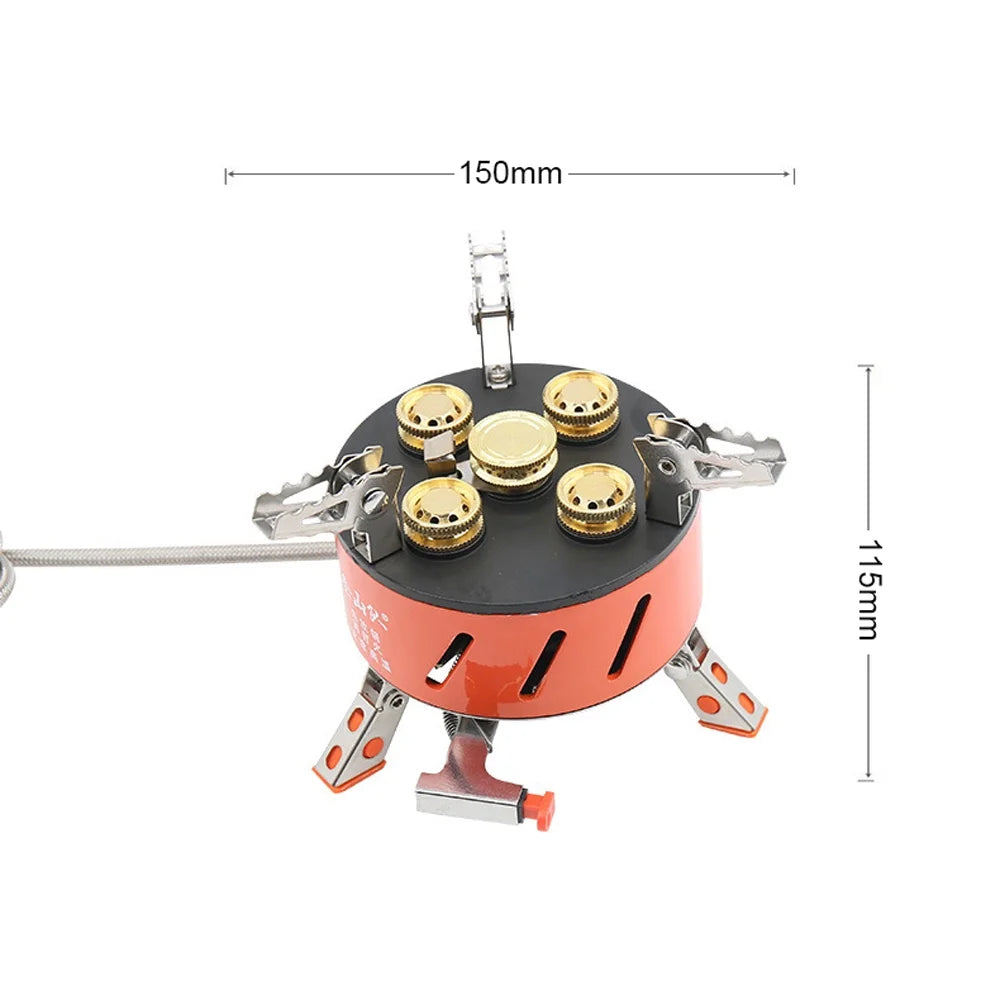 15800W Windproof Camping Stove with Storage Bag B162304