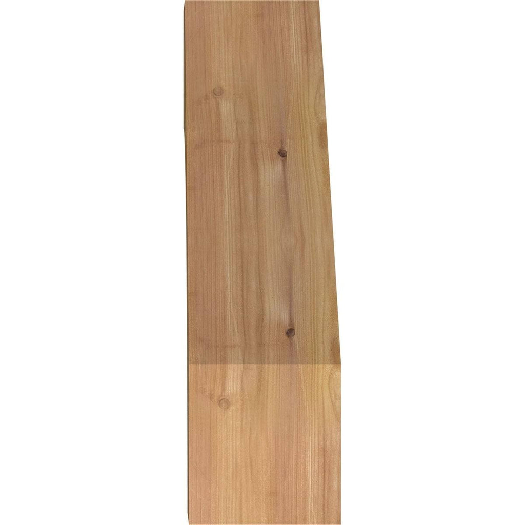 6x22W x 12x22D x 16x22H Rough Sawn Brace, Western Red Cedar D683