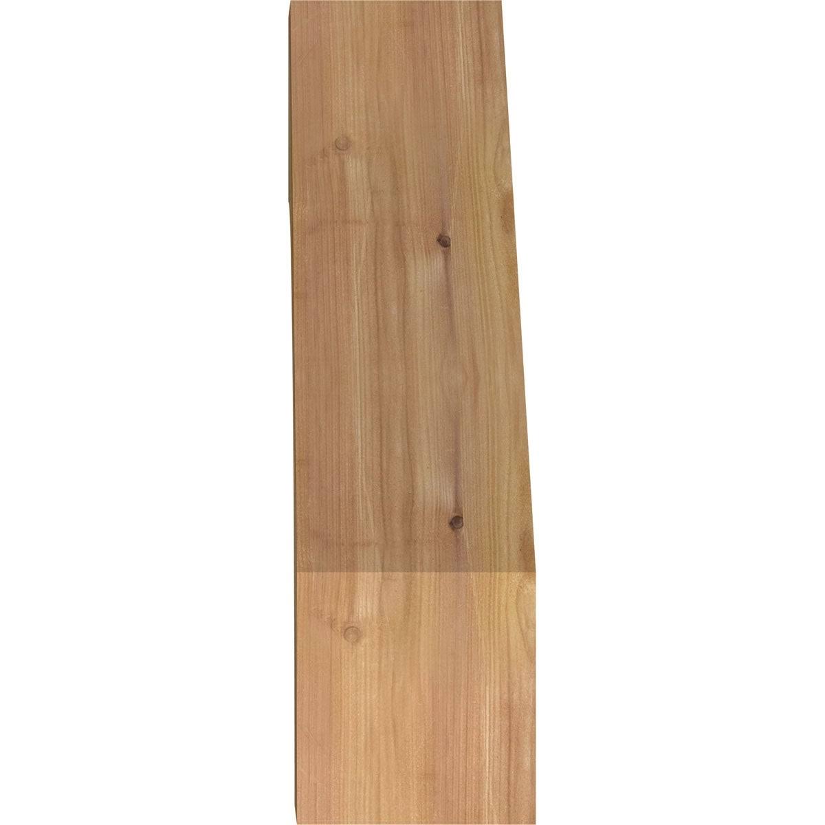 6x22W x 12x22D x 16x22H Rough Sawn Brace, Western Red Cedar D683