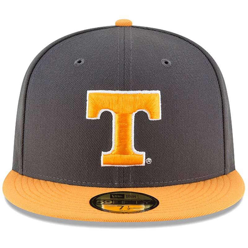 Gray Tennessee Volunteers NCAA Fitted Hat I49116