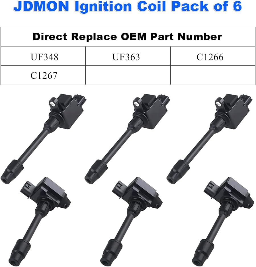 Ignition Coils Pack of 6 E86832