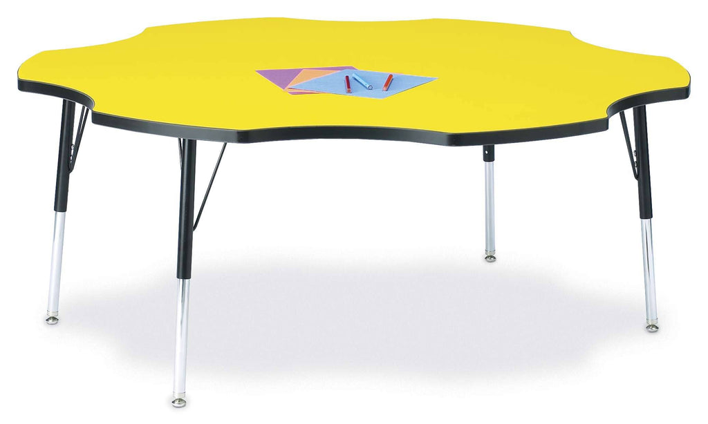 Black Edge Six-Leaf Table U978526