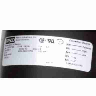 Blower, 7-3/4 in. Overall H, 460VAC X523