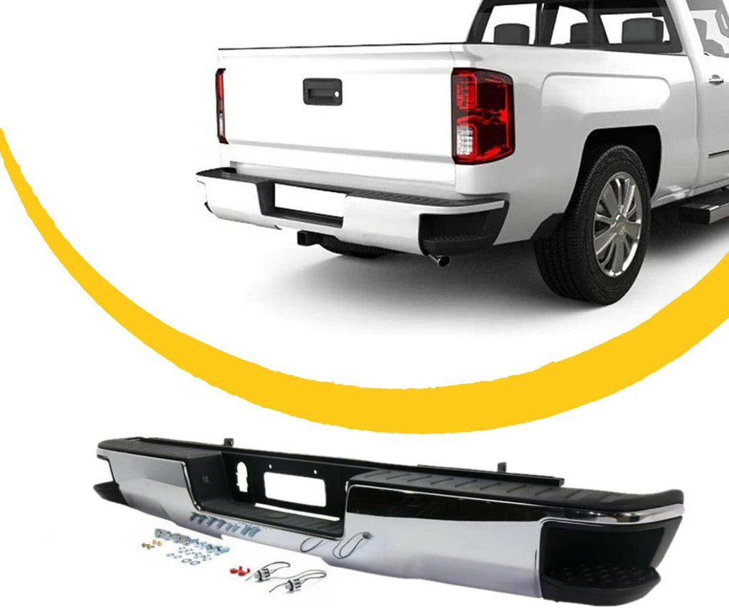 Chrome Aluminium Alloy Rear Step Bumper F38639