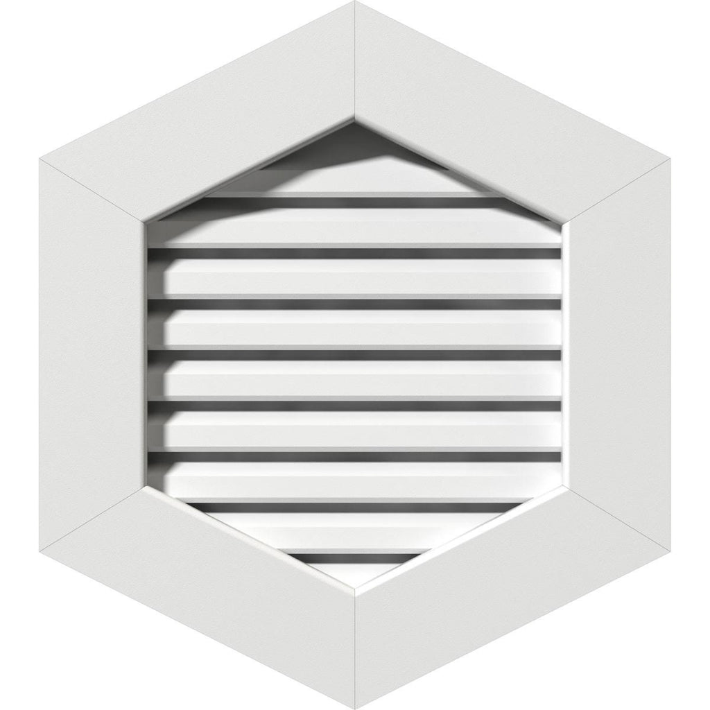 Vertical Peaked Gable Vent P123358