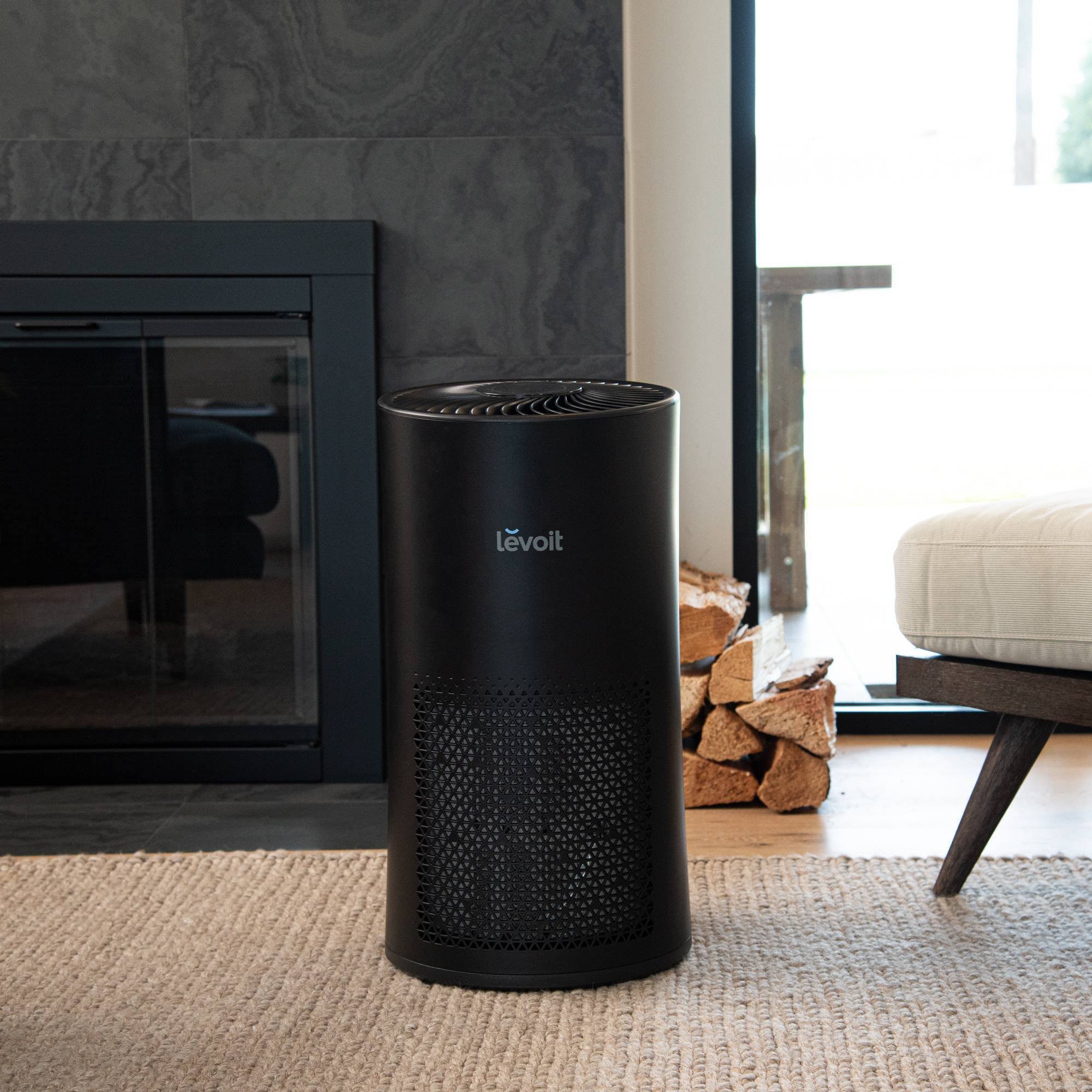 Black True HEPA Air Purifier M139772