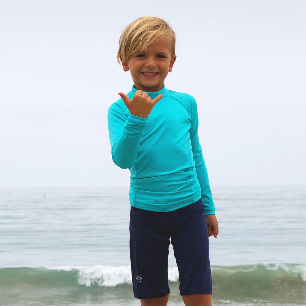 Aqua Long Sleeve UV Protective Rashguard B886