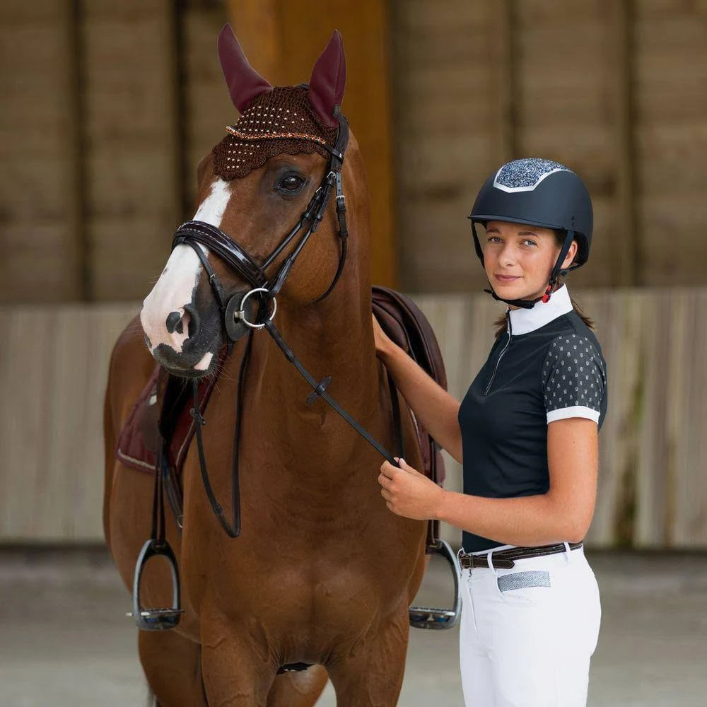 Black Warmblood Bridle F7229