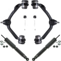 Front Shocks Absorber Assembly with Upper Control Arm with Ball Joint Suspension Kit 4pc Set I772978