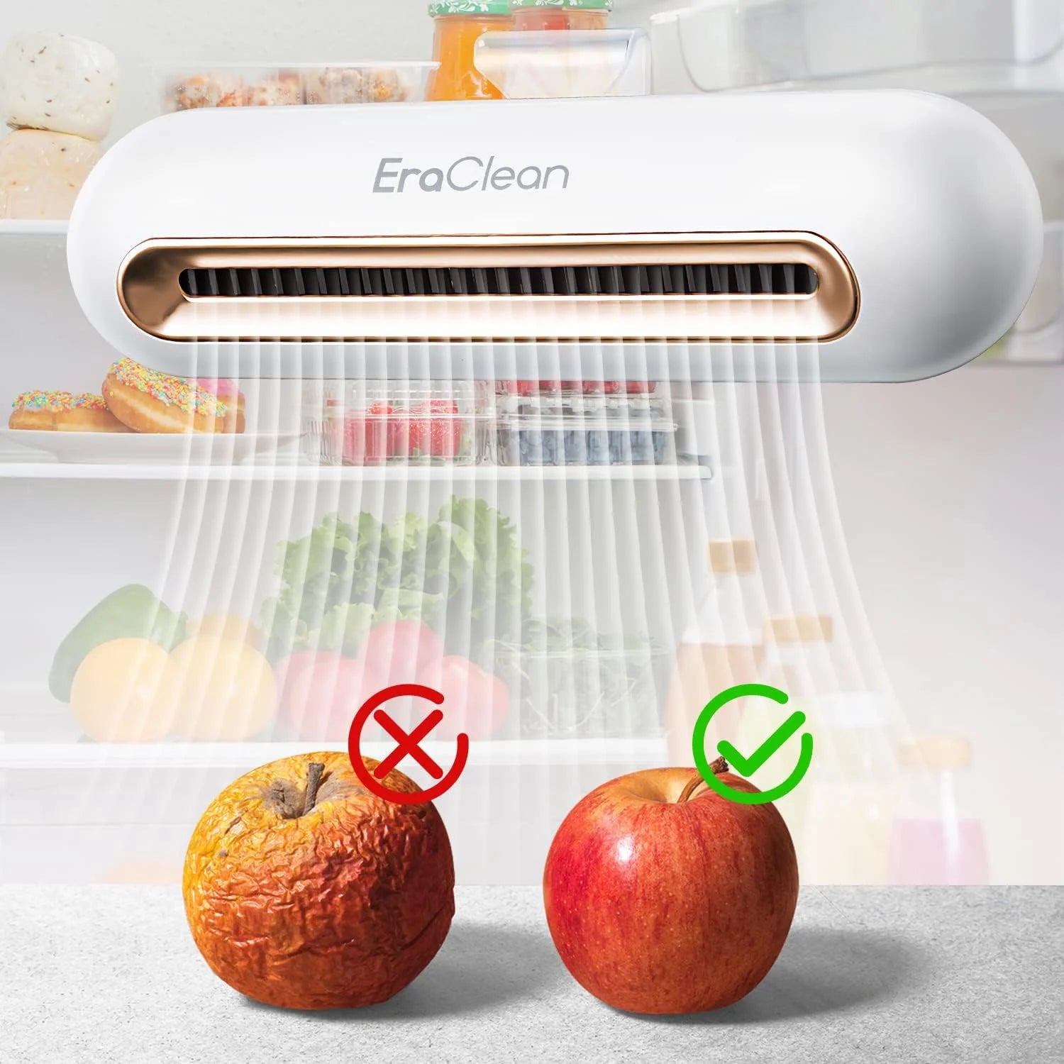 Mini Fridge Deodorizer, Rechargeable Odor Eliminator W943135
