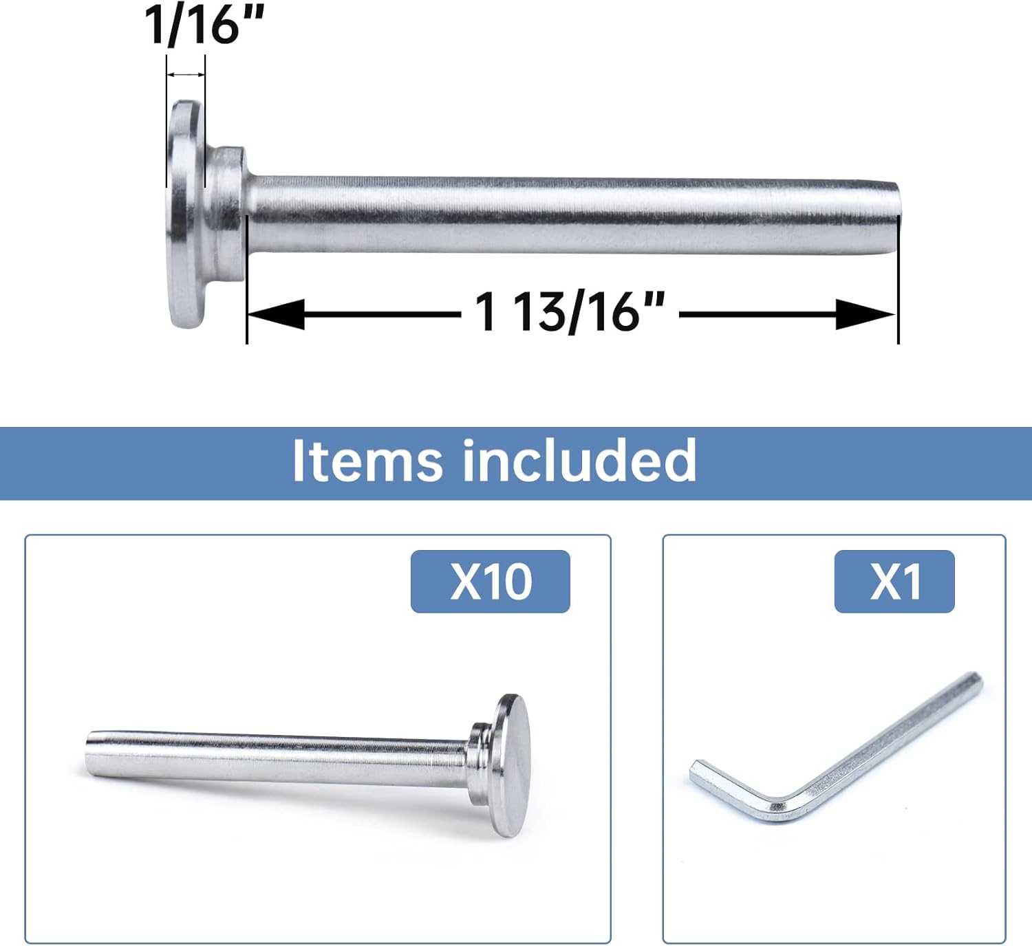 10Pack T316 Stainless Steel Cable Railing Kit T9509